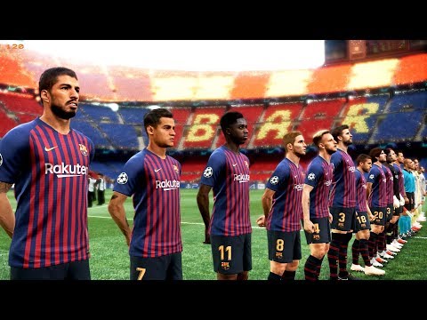 Barcelona vs Real Madrid | El Clasico | 28 October 2018 Gameplay
