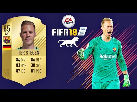 FIFA 18 | ter Stegen | VIRTUAL PRO LOOK A LIKE TUTORIAL