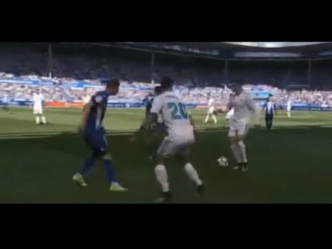 Daniel Ceballos scores in the match Alaves vs Real Madrid 23-9-2017