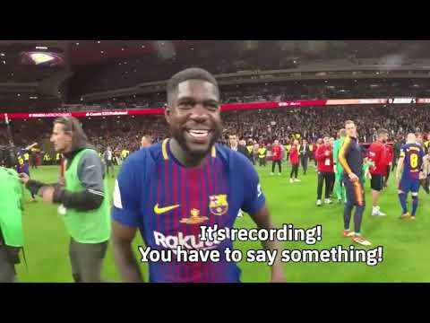 Funniest moments of FC Barcelona 2017\2018 | Messi dance Baila with Mina !!