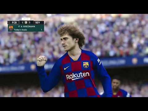 PES 2020 | Barcelona vs Sevilla – La Liga 6 October 2019