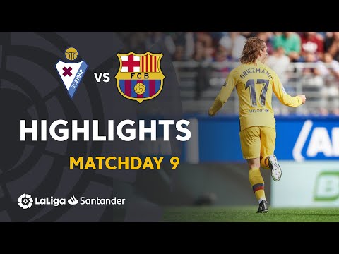 Highlights SD Eibar vs FC Barcelona (0-3)