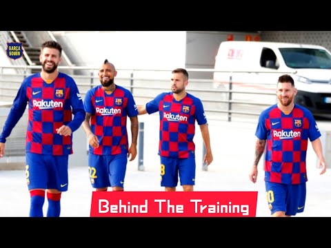 Fc Barcelona 21/8/2019 – Behind The Training ⚽? ( Messi is Back )