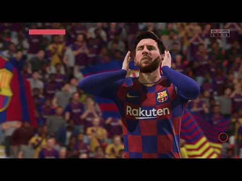 FIFA 20 Barcelona vs Arsenal PS4 Pro Gameplay [ 4K ]