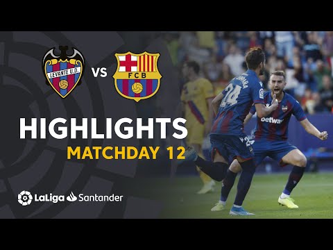 Highlights Levante UD vs FC Barcelona (3-1)