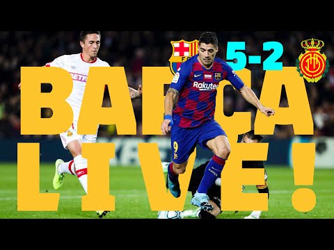 ⚽ Barça 5 – 2 Mallorca | BARÇA LIVE: Warm Up & Match Center #BarçaMallorca