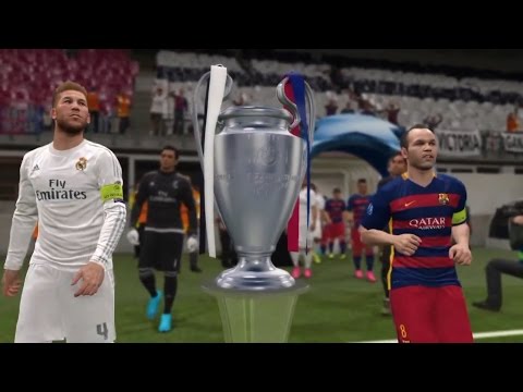 PES 2016 – UEFA Champions League Final [FC Barcelona vs Real Madrid]