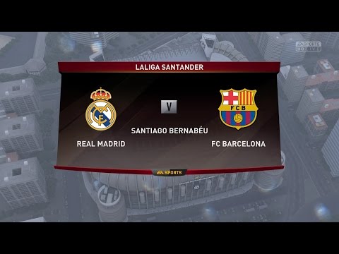 FIFA 17 : Full PC Gameplay – Real Madrid V/S FC Barcelona | 4K | 60fps | Maximum Settings