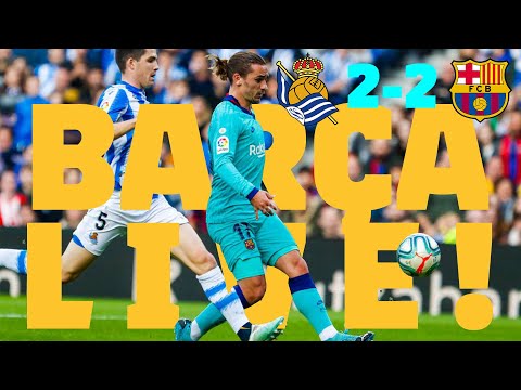 ⚽ Real Sociedad 2 – 2 Barça | BARÇA LIVE: Warm Up & Match Center #RealSociedadBarça