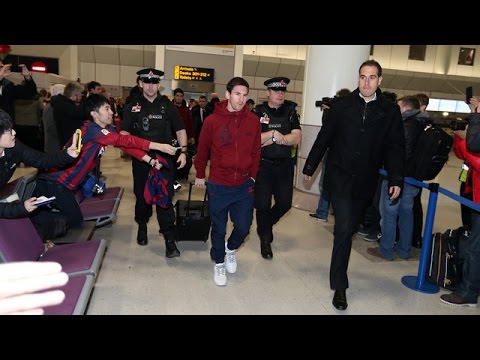 FC Barcelona's trip to Manchester