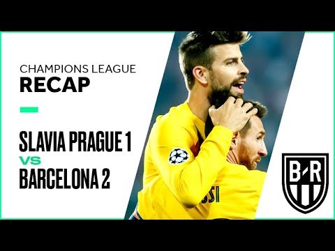Slavia Prague 1-2 Barcelona: Champions League Recap with Goals, Highlights and Best Moments
