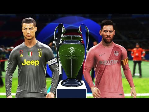 PES 2019 – Barcelona vs Juventus – Final UEFA Champions League [UCL] – Messi vs Ronaldo