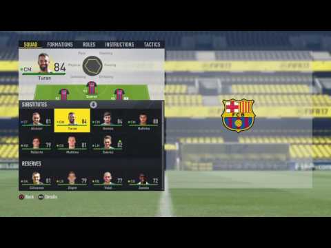 BARCELONA BEST FORMATION W/GAMEPLAY (FIFA 17)