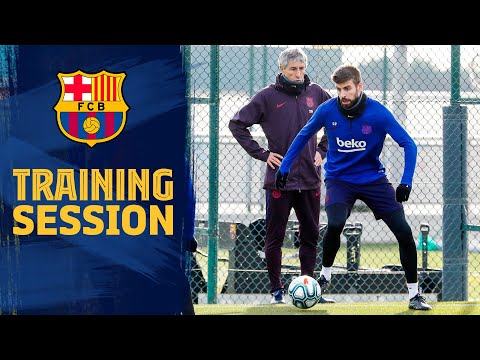 Highlights from Quique Setién's second day of training