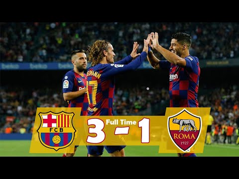 Barcelona 3 vs 1 Roma tickets || Best dream league game 2020