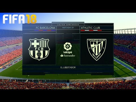 FIFA 18 – FC Barcelona vs. Athletic de Bilbao @ El Libertador