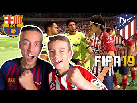 ATLETICO MADRID VS FC BARCELONA LA LIGA – FIFA 19