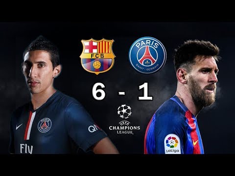 BARCELONA 6 1 PSG ERZURUMLU SPİKER