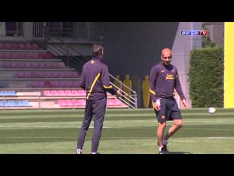 FC Barcelona- Wednesday training session