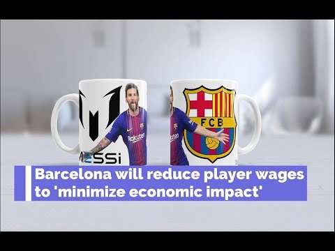 Coronavirus : Barcelona will reduce player wages to 'minimize economic impact'