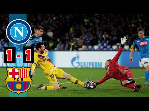 Napoli vs Barcelona 1-1, Goal Score UEFA Champion League 2019, Head to Head, Lineups and Match Stats