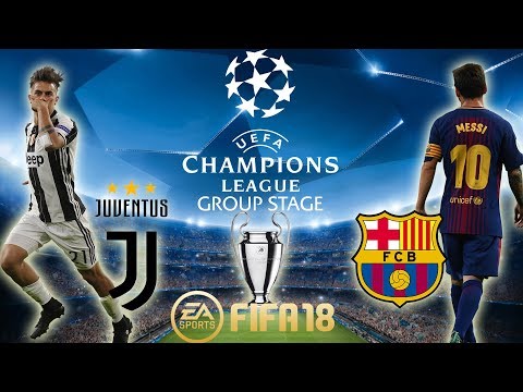 FIFA 18 Juventus vs Barcelona | Champions League Group Stage 2017/18 | PS4 Full Match