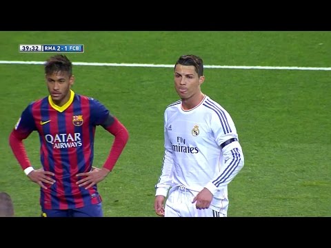 Cristiano Ronaldo Vs FC Barcelona Home HD 720p (23/03/2014)