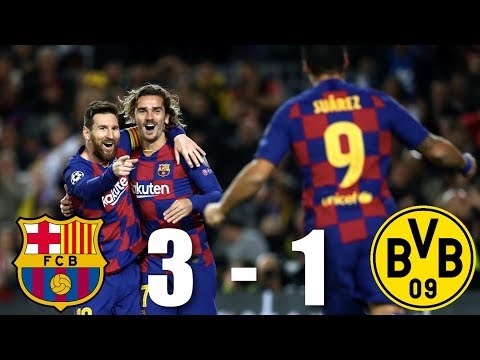 Barcelona vs Borussia Dortmund [3-1], Champions League, Group Stage 2019/20 – MATCH REVIEW